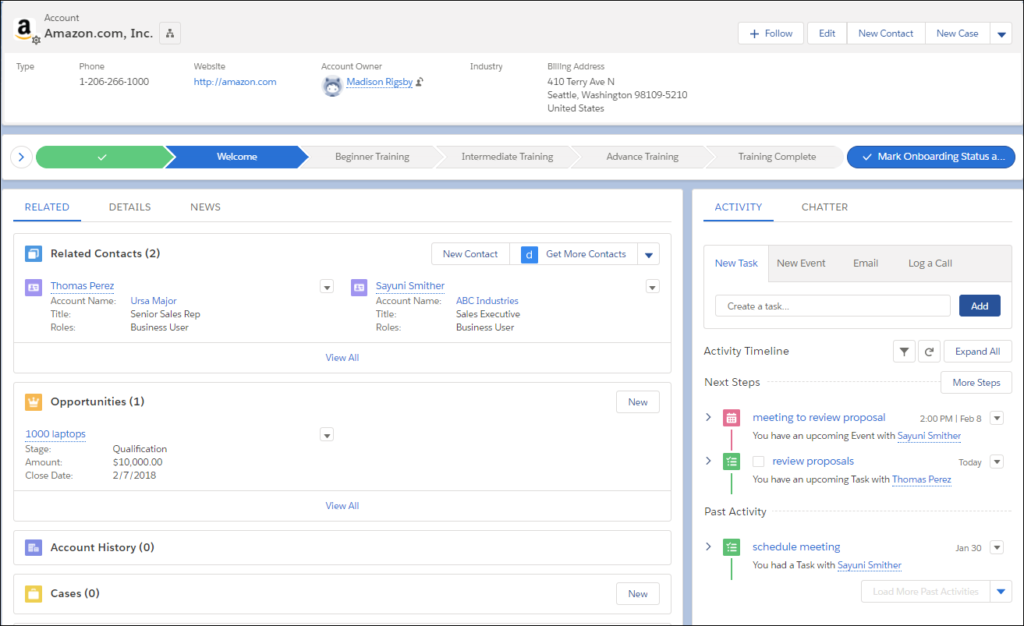 lightning app builder hide report no data