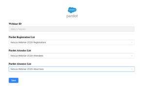 Add your Pardot Lists to