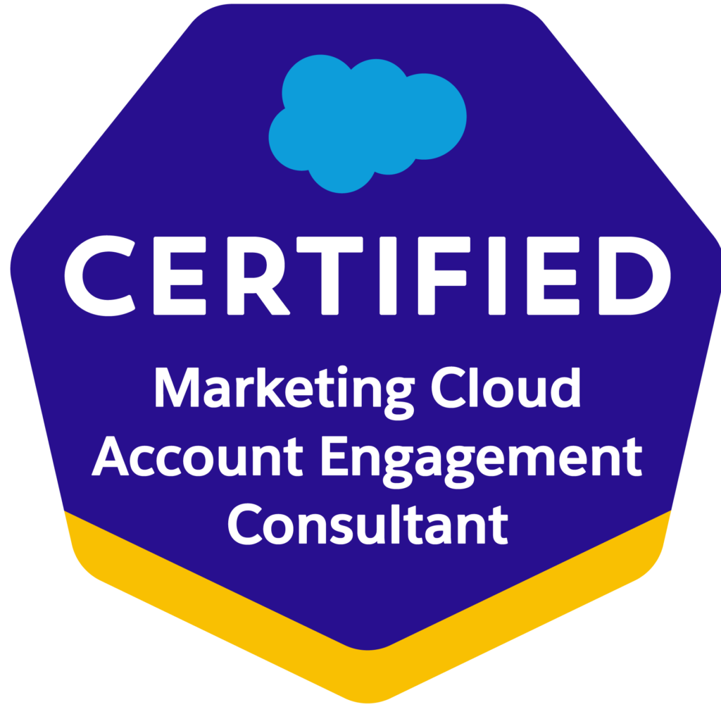 Certification Logo *Certified Account Engagement Consultant