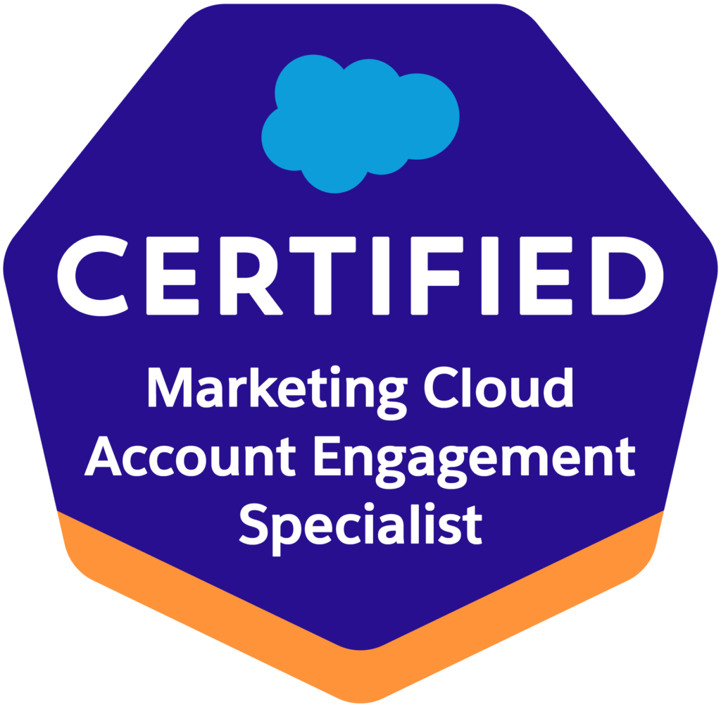 Certification Logo *Certified Account Engagement Specialist