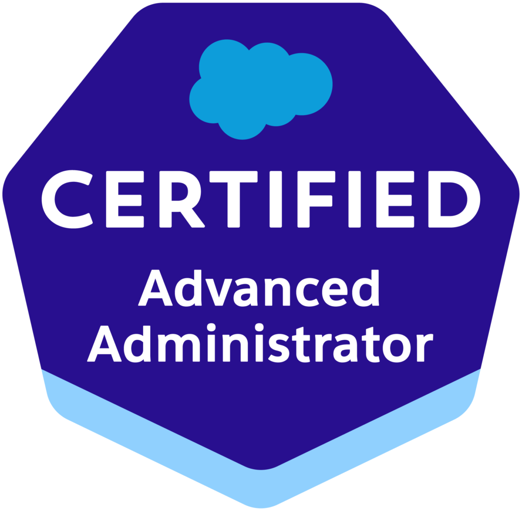 Certification Logo *Certified Advanced Administrator