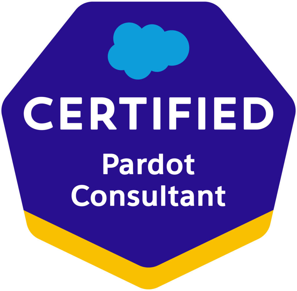 Certification Logo *Certified Pardot Consultant