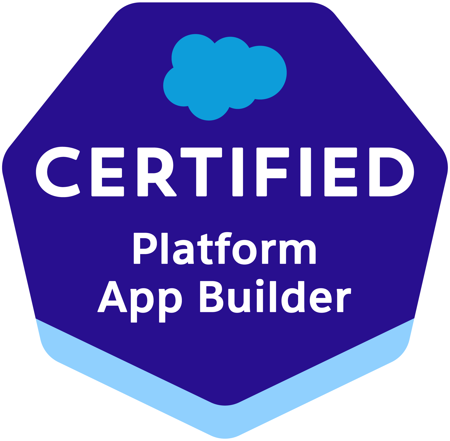 Certification Logo *Certified Platform App Builder · Nebula Consulting