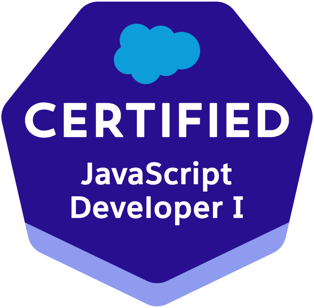 Certification Logo *JavaScript Developer I
