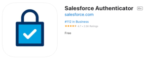 Salesforce Authenticator App