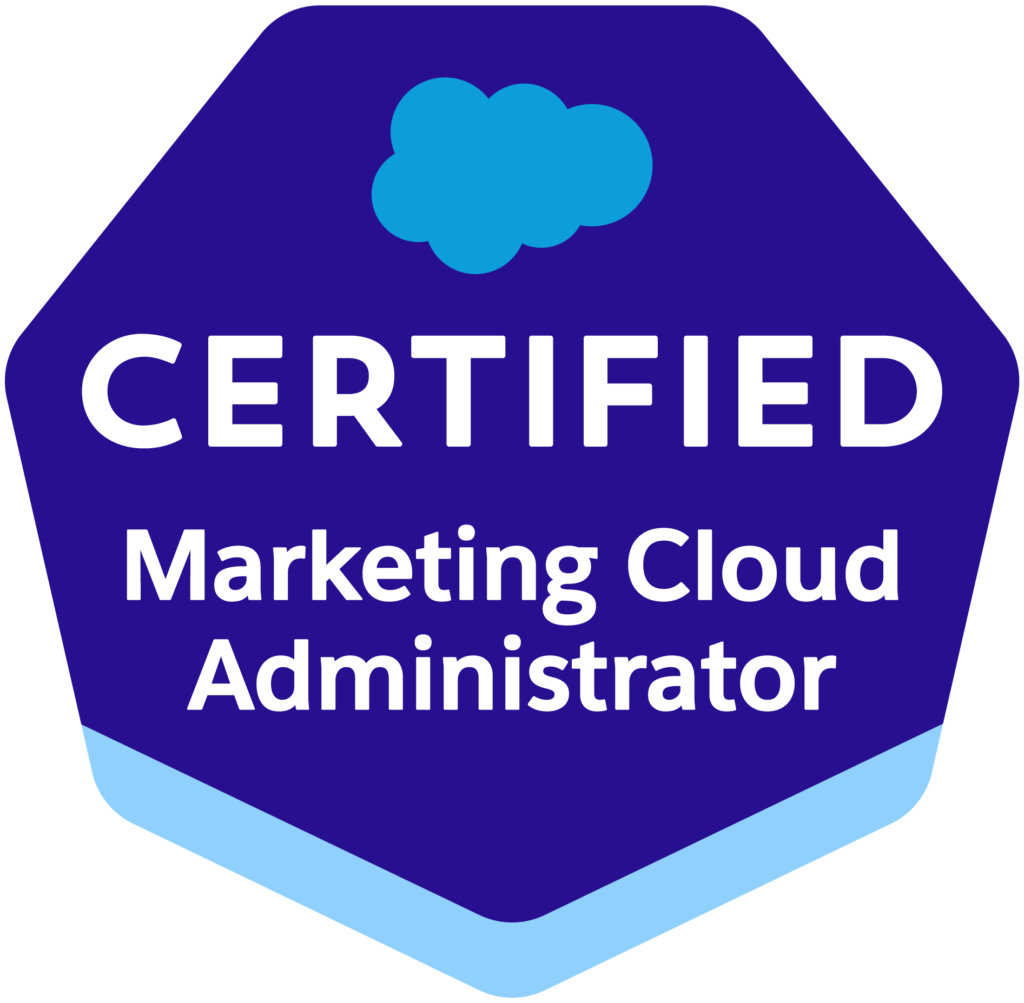Certification Logo *Marketing Cloud Administrator