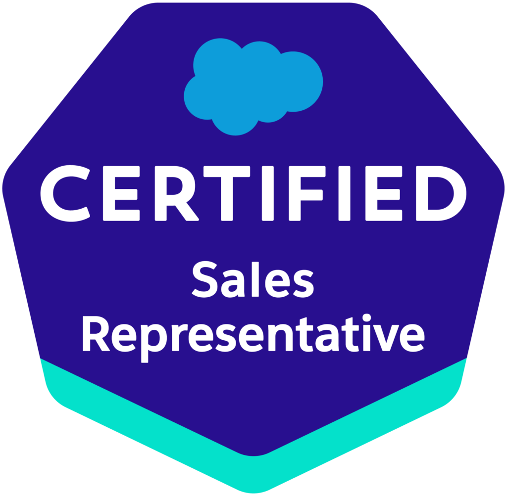 Certification Logo *Certified Sales Representative