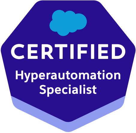 Certification Logo *Hyperautomation Specialist