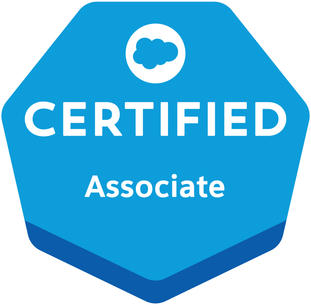 Certification Logo *Salesforce Associate